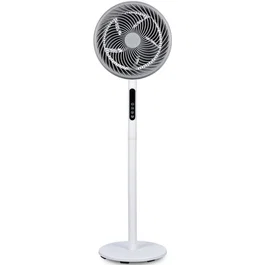 Daewoo DW9007 Ventilador de Pie 80W 25cm 5 Aspas 3 Velocidades con Mando a Distancia